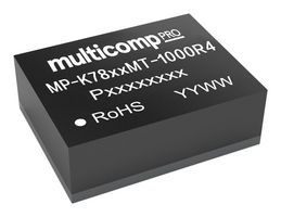 MP-K7803MT-1000R4(100) - Non Isolated POL DC/DC Converter, ITE, 1 Output, 3.3 W, 3.3 V, 1 A, Fixed, Adjustable - MULTICOMP PRO