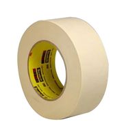 202, BEIGE, 50M X 48MM - Masking Tape, Crepe Paper, Beige, 50 m x 48 mm - 3M