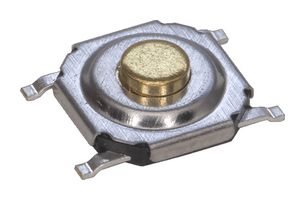 PTS526SMG15SMTR21 LFS - Tactile Switch, PTS526 Series, Top Actuated, Surface Mount, Round Button, 160 gf, 50mA at 12VDC - C&K COMPONENTS