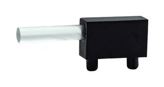 51512500590F - Light Pipe, 0.59 ", 1 Pipes, Circular, Press Fit, Transparent, 515 Series - DIALIGHT