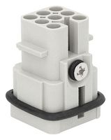 MP009531 - Heavy Duty Connector, MP-HD INSERTS, Insert, 7+PE Contacts, 3A, Plug - MULTICOMP PRO