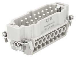 MP009569 - Heavy Duty Connector, MP-HE INSERTS, Insert, 16+PE Contacts, 16B, Plug, Screw Pin - MULTICOMP PRO