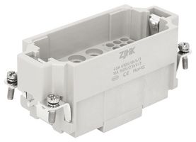 MP009611 - Heavy Duty Connector, Combination, 40A/10A, MP-HK INSERTS, Insert, 42+PE Contacts, 16B, Plug - MULTICOMP PRO