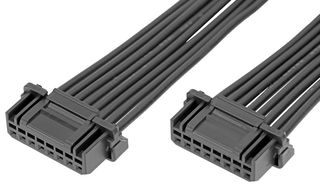 219652-1084 - Cable Assembly, Micro-One 2.0 Receptacle to Micro-One 2.0 Receptacle, 8 Ways, 2 mm, 1 Row, 600 mm - MOLEX