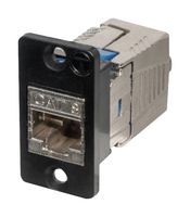 SEKJEBPM - Modular Connector, RJ45 Jack, 1 x 1 (Port), 8P8C, Cat8, Panel Mount - TUK