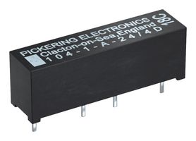 104-1-A-5/4D - Reed Relay, SPST-NO, 5 V, 104 Series, Through Hole, 220 ohm, 1 A - PICKERING