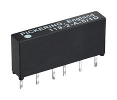 119-2-A-5/1D - Reed Relay, DPST-NO, 5 V, 119 Series, Through Hole, 100 ohm, 700 mA - PICKERING