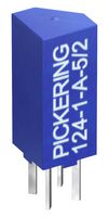 124-1-A-3/2 - Reed Relay, SPST-NO, 3 V, 124 Series, Through Hole, 75 ohm, 500 mA - PICKERING