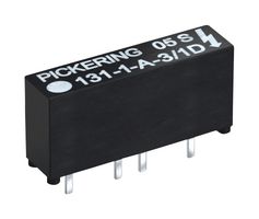131-1-A-12/1 - Reed Relay, SPST-NO, 12 V, 131 Series, Through Hole, 750 ohm, 700 mA - PICKERING