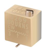 3269W-1-502GLF - Trimpot, Multi Turn, Cermet, Top Adjust, 5 kohm, Surface Mount, 12 Turns - BOURNS