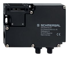 101192437 - Safety Interlock Switch, AZM 161 Series, 3PST-NC, DPST-NO, M12 Connector, 230 V, 4 A, IP67 - SCHMERSAL