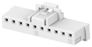 2-2232979-0 - Rectangular Connector, Natural, Key A, SGI 2.0 Series, 10 Contacts, Plug, 2 mm, IDC / IDT, 1 Row - TE CONNECTIVITY