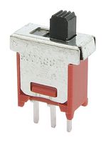 500ASSP1M2QE - Slide Switch, SPDT, On-None-On, Panel Mount, 3 A, 120 V - E-SWITCH