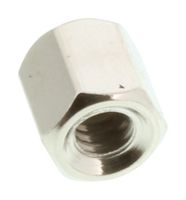 SDHS - Standoff, Brass, 4-40, Hex Female, 4.9 mm, 4.9 mm - L-COM