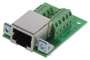 RJ45FTJ - Connector Accessory, Termination Block, RJ45 Jack Modular Connectors - L-COM