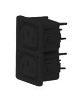 3-124-303 - Extension Lead, 4 Outlets, IEC 60320 Type F, 15 A, 250 V, IEC 60320 Type E - SCHURTER