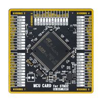 MIKROE-4642 - Add-On Board, MikroE MCU SiBRAIN, STM32 STM32F746ZGT6 MCU, 2 x 168 Pin Mezzanine Connector - MIKROELEKTRONIKA