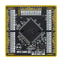 MIKROE-3925 - Add-On Board, MikroE MCU Card 10, Kinetis MK60DN512VLQ10 MCU, 2 x 168 Pin Mezzanine Connector - MIKROELEKTRONIKA