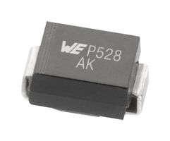 824500202 - TVS Diode, WE-TVS Series, Unidirectional, 200 V, 324 V, DO-214AC (SMA), 2 Pins - WURTH ELEKTRONIK