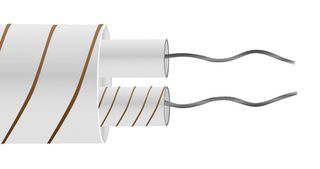 WT-356-D 50M - Thermocouple Wire, IEC, Flat Pair, Glass Fibre, Type T, 1 x 0.3mm, 50 m - LABFACILITY