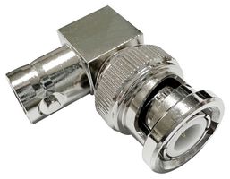 MP010950 - RF / Coaxial Adapter, BNC, Plug, BNC, Jack, Right Angle Adapter, 50 ohm - MULTICOMP PRO