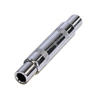 NYS238 - Audio Adapter, 3 Pole, Mono Receptacle - 6.35mm, Mono Receptacle - 6.35mm - REAN