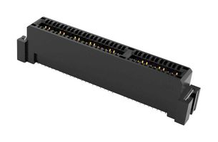 PCIE-G5-04-01-S-DP-A-WT-TR - Card Edge Connector, Dual Side, 1.57 mm, 64 Contacts, Surface Mount, Straight, Solder - SAMTEC