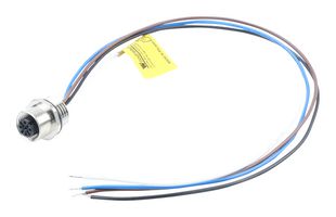 1200705205 - Sensor Cable, M12, Micro-Change Receptacle, Free End, 4 Positions, 300 mm, 11.8 " - MOLEX