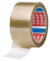 04089-00252-06 - Packaging Tape, PP (Polypropylene), Transparent, 50 mm x 66 m - TESA