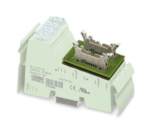 PHOENIX CONTACT Controllers FLKM 14-PA-INLINE/IN16 FRONT ADAPTER, 14 POS, MODULE, 1A PHOENIX CONTACT 3256767 FLKM 14-PA-INLINE/IN16