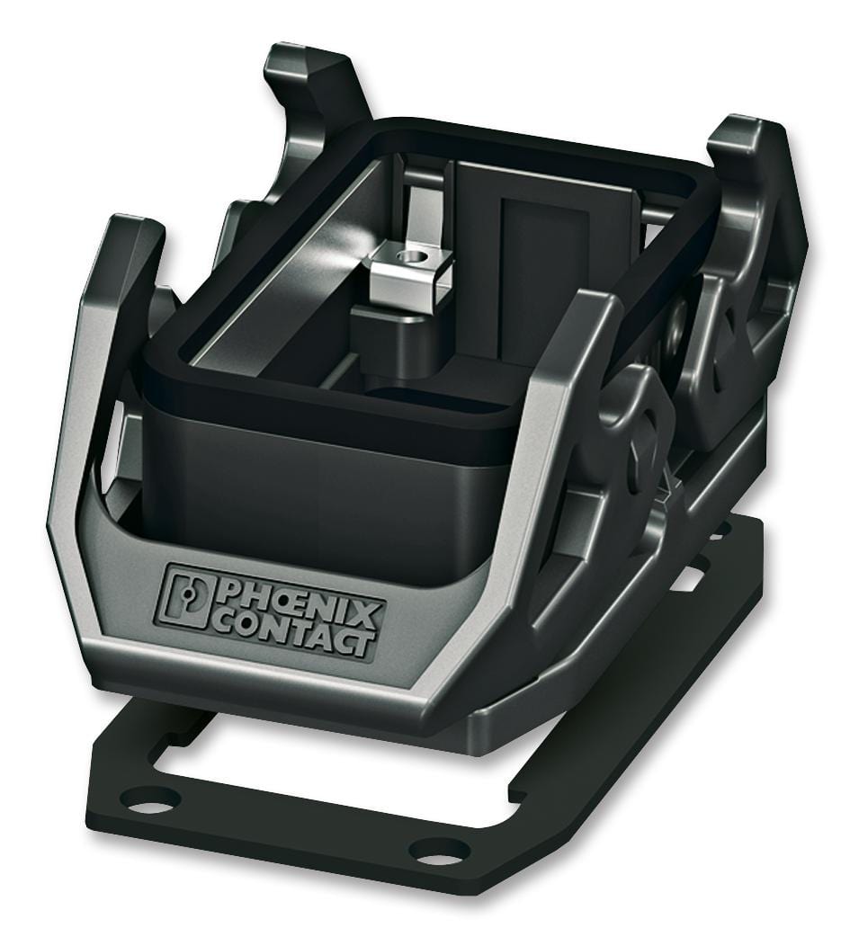 PHOENIX CONTACT Connector Backshells HC-EVO-B10-BWD-PLRBK HOUSING, DOUBLE LEVER, B10, PLASTIC PHOENIX CONTACT 2309607 HC-EVO-B10-BWD-PLRBK