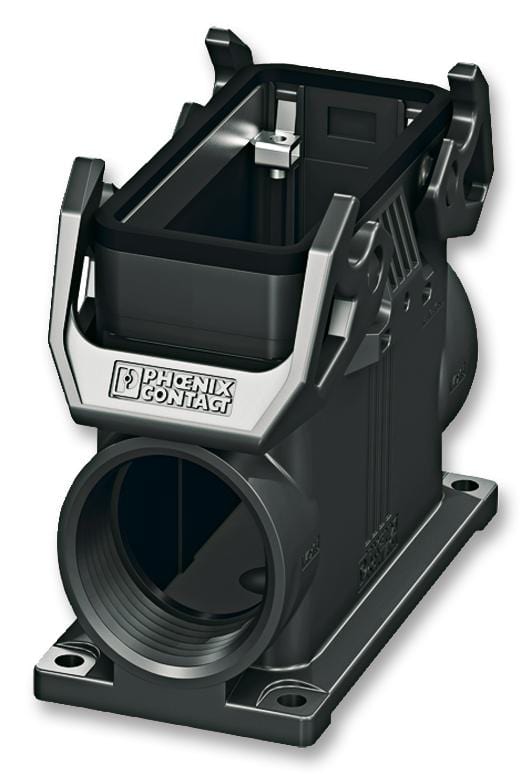 PHOENIX CONTACT Connector Backshells HC-EVO-B24-BFDC-PLRBK HOUSING, W/COVER,  B24, 2 LEVER, PLASTIC PHOENIX CONTACT 2309638 HC-EVO-B24-BFDC-PLRBK