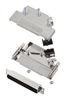 L17D45PK-M-37+L717SDC37P D Sub Connector, Plug, 37Pos, Solder Amphenol ICC