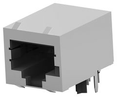 5558070-1 Conn, RJ50 Jack, 10P10C, 1x1, Cat3, Th Amp - Te Connectivity
