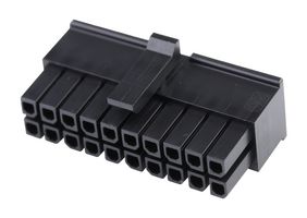 43025-2010 Connector Housing, Rcpt, 20POS, 3mm Molex