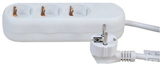 PEL00962 Power Strip, 3 Outlet, 16A, 250V, 2m Pro Elec