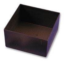 1596B114-5 Enclosure, Potting Box, ABS, Black Hammond