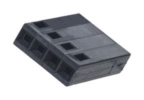 87499-8 Connector Housing, Rcpt, 4Pos, 2.54mm Amp - Te Connectivity