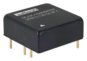 SPM15-050-Q12-C DC-DC CONVERTER, 5V, 3A MURATA POWER SOLUTIONS