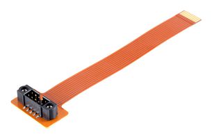 M80-F150210-100-L Cable ASSY, 10P WTB Plug-Free End, 100mm Harwin