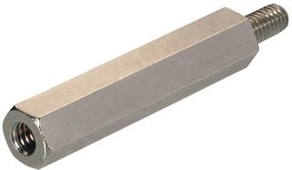 R30-3000802 Standoff, Brass, Hex M-F, 14mm, m3 Harwin