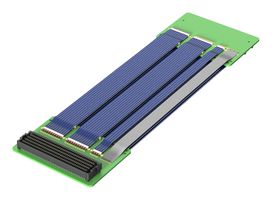 HDR-169468-02 Cable ASSY, 400P W-T-B Rcpt-Plug, 500mm Samtec