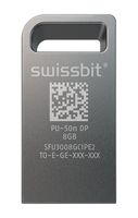 SFU3008GC1PE2TO-I-Ge-020-RP0 8GB USB Nano Dongle, Raspberry Pi SWISSBIT