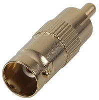 PSG08567 Adaptor, BNC SKT TO Phono P, Gold Pro Signal
