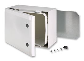 ARCA 304021 Enclosure, Cabinet, Polycarbonate, Grey Fibox