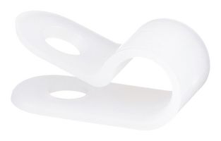 CCH75-S10-D FXDDIACLMP,.75"BDL,#10SCREW,WH,Pk500 PANDUIT