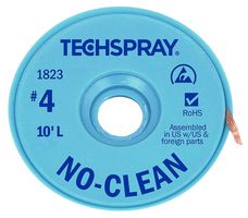 1823-100F Braid, NO-Clean Desoldering, 100FT TECHSPRAY