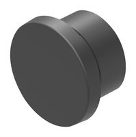 704.960.4 BLIND PLUG, 28MM DIA, PLASTIC, BLACK EAO