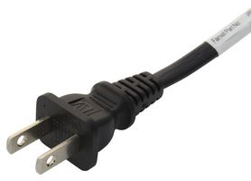 GW-151688 POWER CORD, NEMA 1-15P/IEC C7, 1M, BLK MULTICOMP PRO