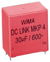 DCP4R251007HD4KSSD Cap, 10UF, 1.3kV, Film, Radial WIMA